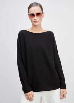 BLUSA 3D ANSELMI CONSUELO BLOCKER PRETO