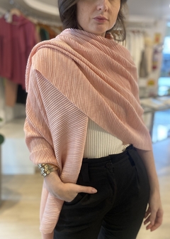 MANTA TEXTURIZADA ROSA