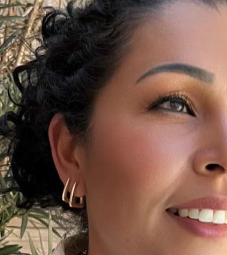 BRINCO ARGOLA QUADRADA LISA - comprar online