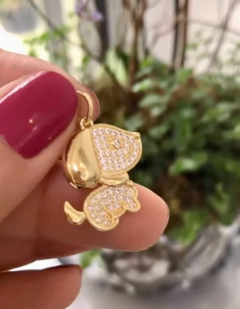 PINGENTE PET COM ZIRCÔNIA - comprar online