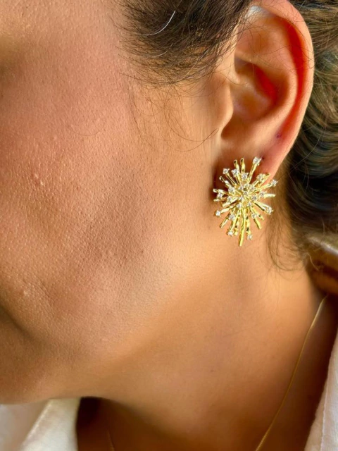 BRINCO LUXO C/ PONTOS ZIRCÔNIA - comprar online