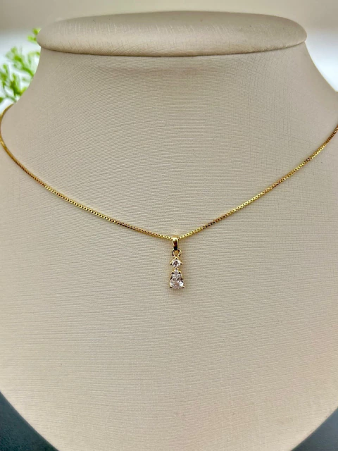 CORRENTE COM PONTO DE LUZ DUPLO