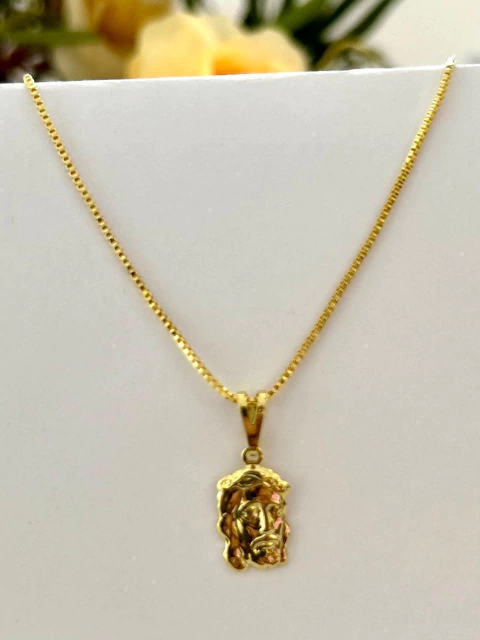 CORRENTE C/ PINGENTE RELIGIOSO PEQUENO