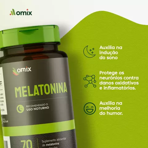 Melatonina 70 Caps OMIX - comprar online