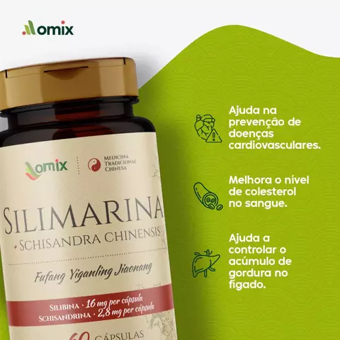 Silimarina 60 Caps OMIX - comprar online