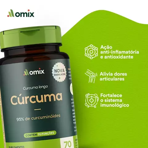 Curcuma 70 Caps OMIX - comprar online