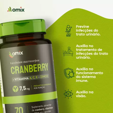 Cranberry 70 Caps OMIX - comprar online