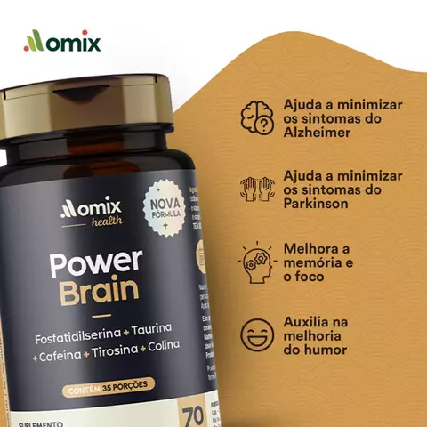 Power Brain 60 Caps OMIX - comprar online