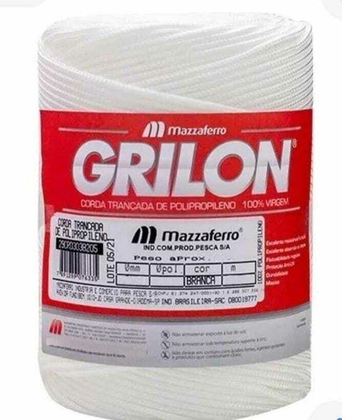 Corda Pp Trançada Seda Grilon 2,5mm - 1kg - 285m
