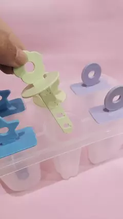 MOLDE DE HELADOS X6