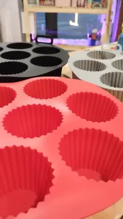 MOLDE CUPCAKES SILICONA - comprar online