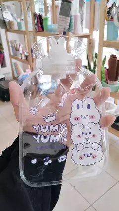 BOLSA DE AGUA CALIENTE TRANSPARENTE FUNNY 11.5X19CM - comprar online