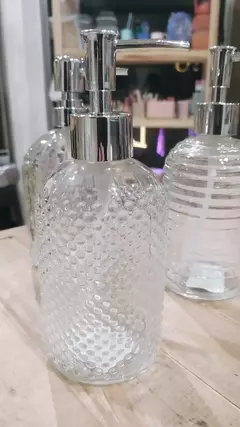 DISPENSER JABONERA VIDRIO 500ML - MDQ - Bazar & Deco