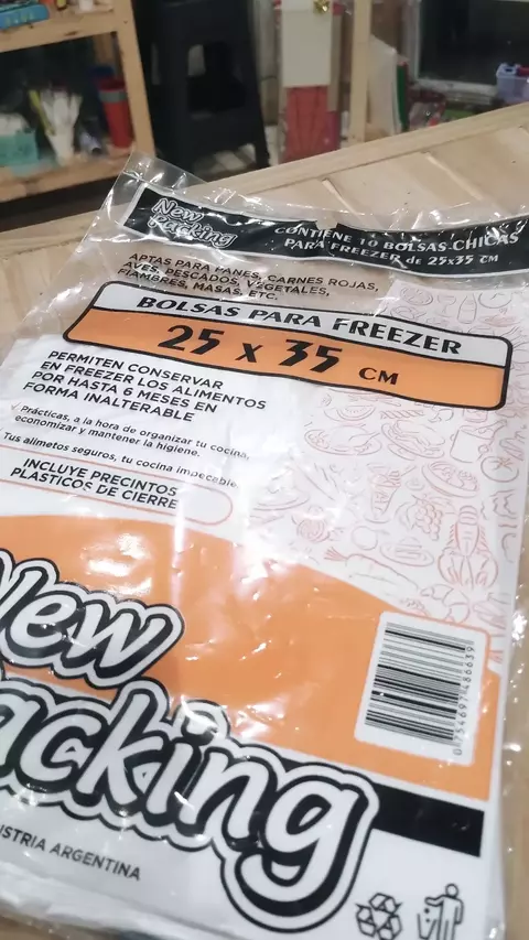 BOLSAS PARA FREEZER X10U