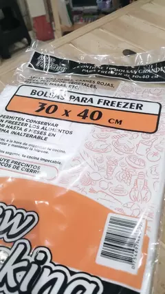 BOLSAS PARA FREEZER X10U - comprar online