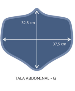 Tala Abdominal Anatômica Biobella - loja online