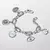 Pulseira Bracelete Link - Pandora Me para Berloques em Prata 925 - Prataria Peônia | Jóias Pratas 925