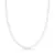 Choker Laminada Semi Joia Prata