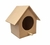 CASITA P/PAJAROS N°1 (16 X 16 X 22 cm) ff de 5.5 mm.