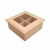 CAJA P/Te C/Vidrio 4 Div 19 X 19 X 9 CM