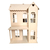 CASITA para muñecas Colonial de 98 X 70 X 46 cm ff 5,5mm