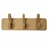 PERCHERO LISO CON 4 GANCHOS doble 60 x 12 cm ff5,5y18mm en internet