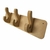 PERCHERO LISO CON 4 GANCHOS doble 60 x 12 cm ff5,5y18mm - comprar online