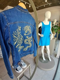 CAMPERA DENIM ON FIRE - EL PORTAL 