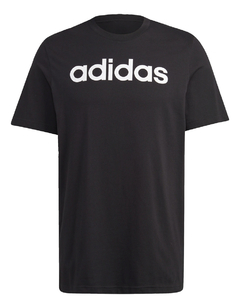 Playera Essentials Logo Lineal Bordado Tejido Jersey en internet