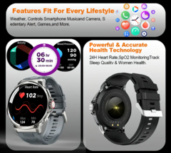 Imagen de COLMI V69 reloj inteligente original para hombre.