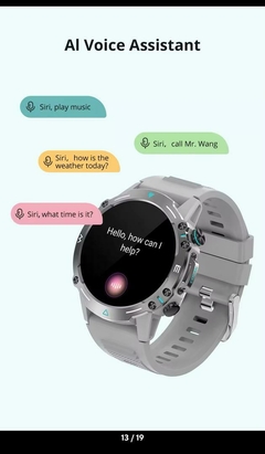 Reloj inteligente original COLMI M42 con pantalla AMOLED p/ Hombre. - comprar en línea