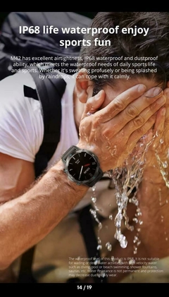 Reloj inteligente original COLMI M42 con pantalla AMOLED p/ Hombre. en internet