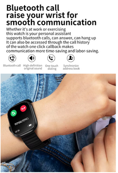 Imagen de Reloj inteligente original 696 para hombre y mujer de 2024.