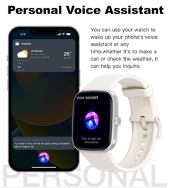 Q32- Reloj inteligente para hombre y mujer, 2024.