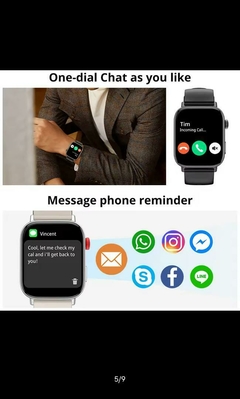 Nuevo reloj inteligente original COLMI C8 Max. - Smart Watch_cmg