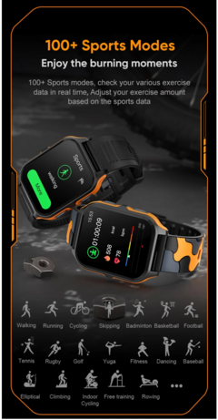Reloj inteligente original COLMI-P73. - tienda en línea