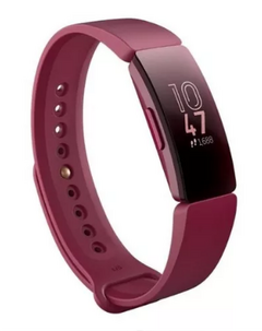 Inspire HR Classic Bands en color vino tinto. - comprar en línea