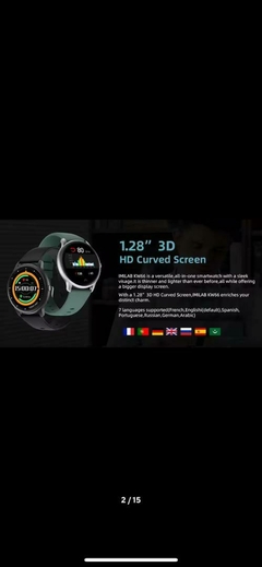 Reloj inteligente IMILAB- KW66 original para hombre y mujer. - comprar en línea
