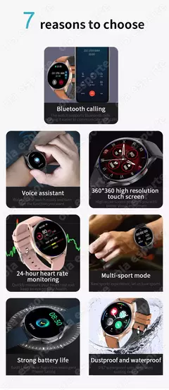 Reloj inteligente T5 Pro modelo del 2024 para hombre y mujer.