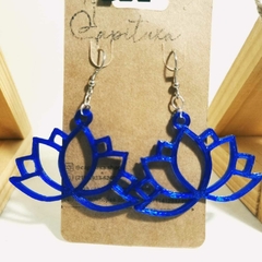 Brinco Lótus Essence - Impressão 3d PLA - Capituxa