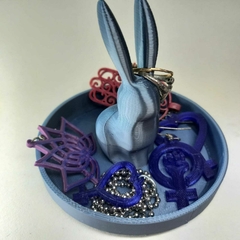 Porta Joias de Coelho - Coeluxo - Impressão 3D PLA