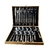 Conjunto Premium Talheres Gold Deluxe - Aço Inoxidável (24 Peças)