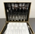Conjunto Premium Talheres Gold Deluxe - Aço Inoxidável (24 Peças) - Megaeletronics