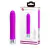 VIBRADOR PERSONAL LISO EM SILICONE C. 12 MODOS DE VIBRO. IMPORT.