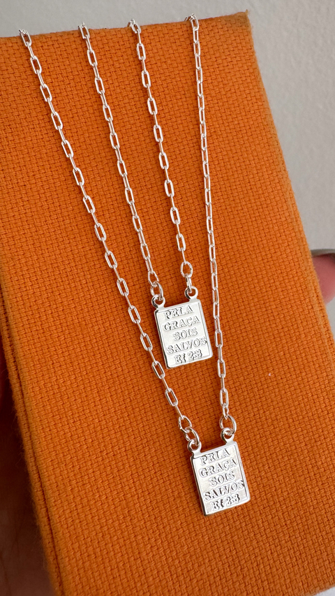 ESCAPULÁRIO MASCULINO NO ELO CARTIER P
