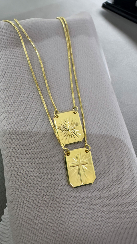 ESCAPULÁRIO MASCULINO 295 DOURADO - comprar online