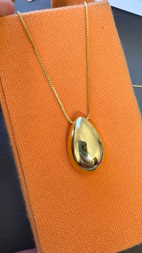 COLAR GOTA DOURADO