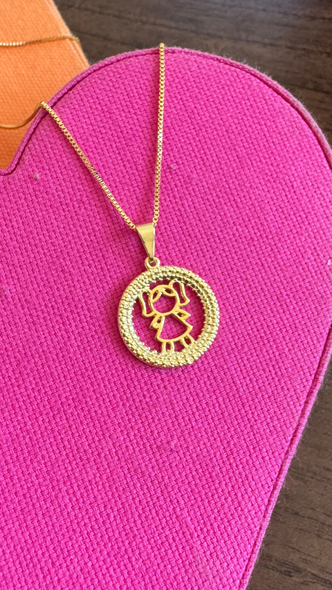 COLAR MÃE MENINA