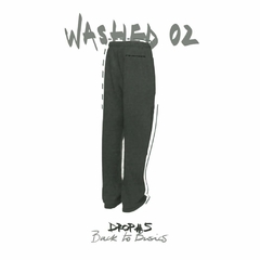 WASHED PANT - BLACK - comprar online