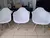 Set De 4 Sillas Minimalistas color blanco - tienda en línea